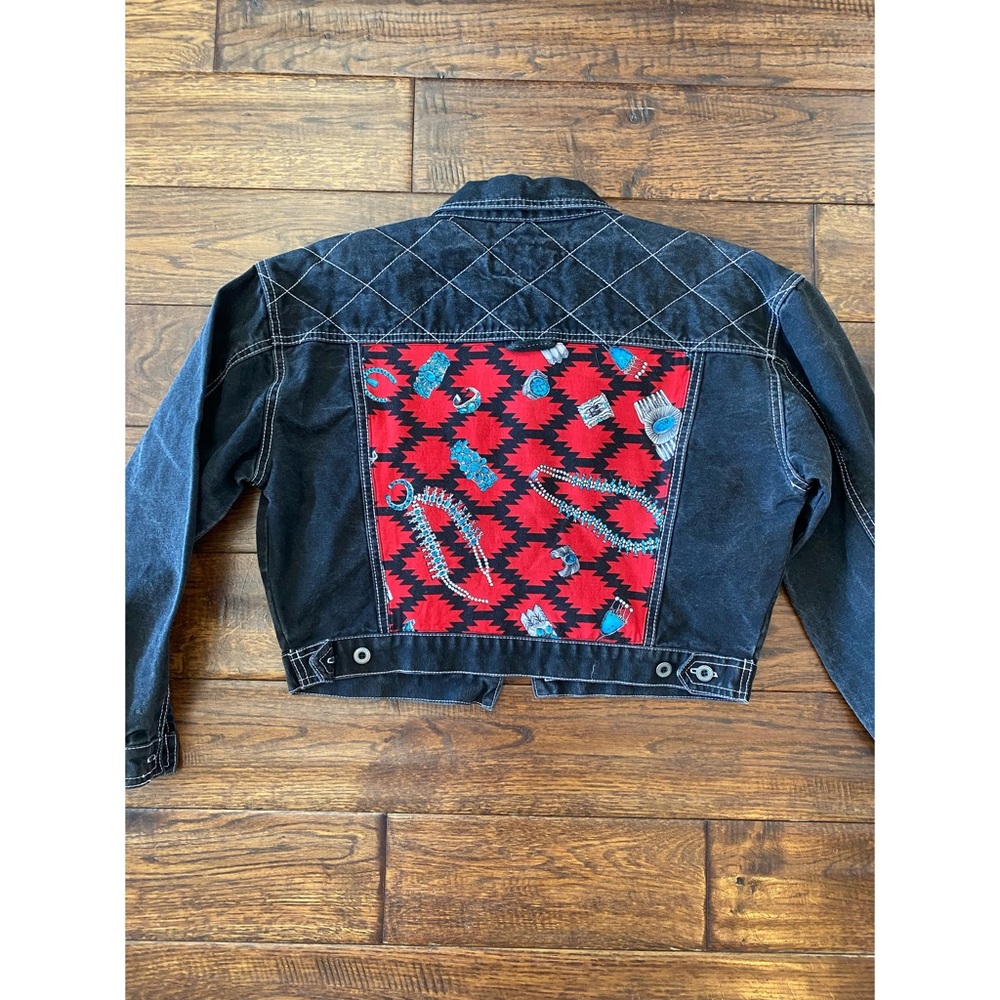 Vintage Unionbay Western Coastal Cowgirl Denim Jacket - Picture 9 of 11